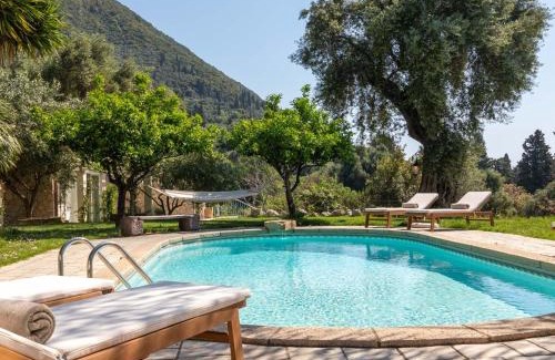 Agios Markos Apartamento | Corfu OliveStone Village with Swimming pool
