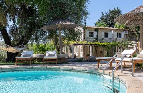 Agios Markos Apartamento | Corfu OliveStone Village with Swimming pool