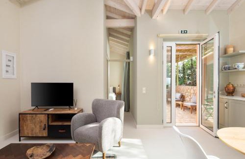 Agios Markos Apartamento | Corfu OliveStone Village with Swimming pool