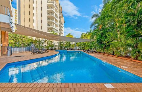 Darwin City Centre Apartamento | Corner Balcony Suite on the Esplanade with Pool