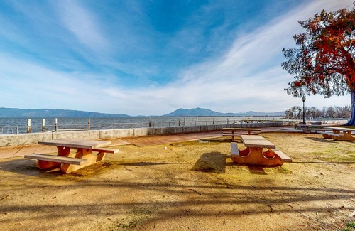 Lakeport Cabaña | Corner Lot Carriage House with Storybook Yard