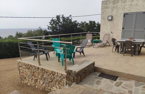 Corbara Casa | Córcega Balagne Villa MAR VISTA cerca de las Playas