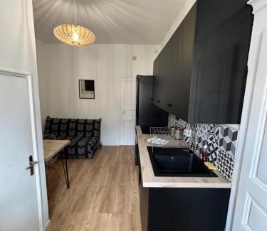 Corte Apartamento | Corte tres beau T2 neuf hyper centre 4 personnes calme et lumineux wifi lave linge