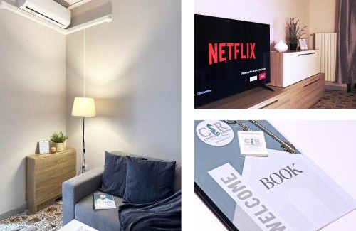 Salerno Apartamento | Costa Limen - Appartamento 117 mq, 3 Camere, 2 Bagni, Cucina, Wi-Fi e Smart TV