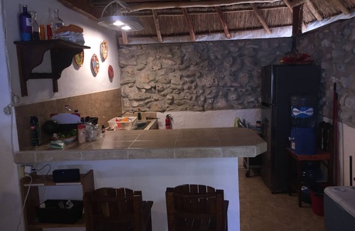 Mahahual Casa | Bungalow frente a la playa en la Costa Maya