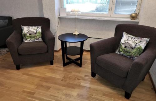 Narpes Apartamento | Cosy 1 bedroom apartment with terrace and sauna, best location