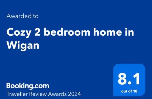 Wigan Apartamento | Cosy 2 Bedroom Home in Wigan