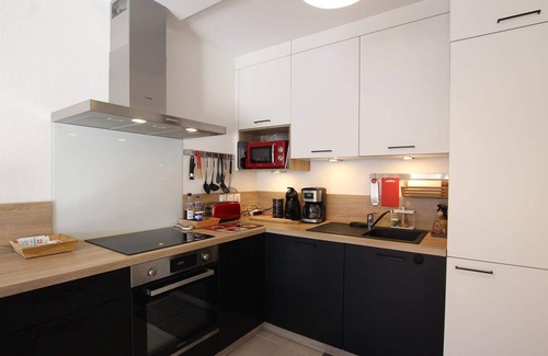 Briancon Apartamento | Apartamento cómodo y soleado con terraza grande en Briançon