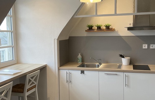 Port-en-Bessin-Huppain Apartamento | Cosy apartment at the foot of the port Easy parking