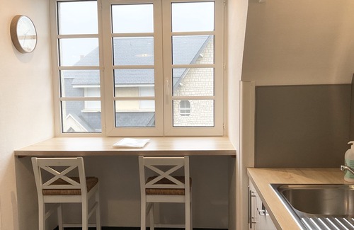 Port-en-Bessin-Huppain Apartamento | Cosy apartment at the foot of the port Easy parking