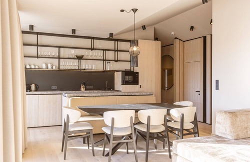Oberndorf bei Kitzbuhel Apartamento | Hermoso apartamento para 8 personas con WIFI, TV, terraza, vista panorámica y aparcamiento