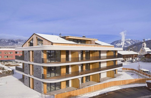 Oberndorf bei Kitzbuhel Apartamento | Hermoso apartamento para 8 personas con WIFI, TV, terraza, vista panorámica y aparcamiento