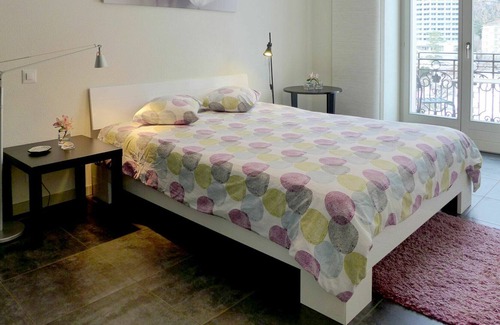 Central Interlaken Apartamento | Cosy apartment for 4 people with WIFI, TV, balcony and panoramic view