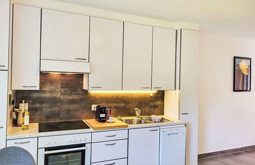 Caslano Apartamento | Bonito apartamento para 4 personas con TV, patio, mascotas permitida y aparcamiento