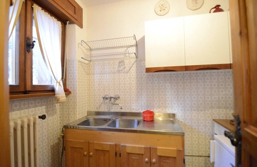 Cortina d'Ampezzo Apartamento | Cosy apartment with terrace overlooking Tofana