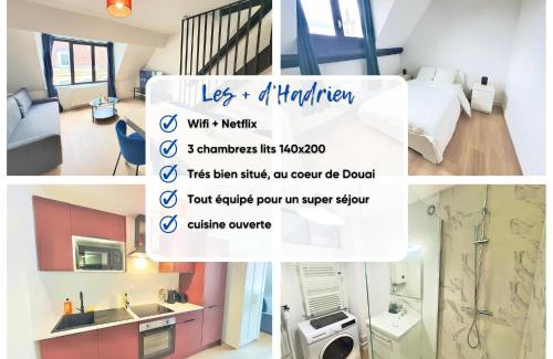 Douai Apartamento | Cosy appart- 6 pers Netflix Hyper centre Douai