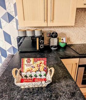Wigan Apartamento | Cosy Central 2-Bed Flat City View & Parking