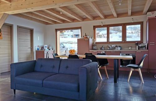 Foncine-le-Haut Chalet De Esquí | Cosy chalet in the Haut Jura, 2 minutes from the slopes and the GTJ