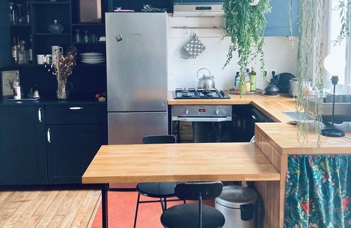Les Puces de Saint-Ouen Apartamento | Cosy et Charmant T3 aux Puces