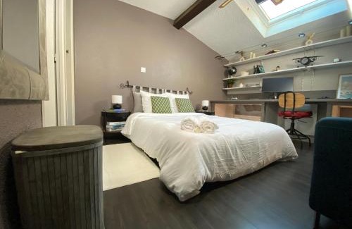 Saint - Aubin - Dupuy Apartamento | Cosy Home - Loft in City Center Toulouse - Charmant Duplex au coeur de Toulouse