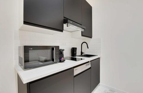 Quartier de la Folie-Mericourt Apartamento | Cosy modern flat - 1BR- 4P- Oberkampf