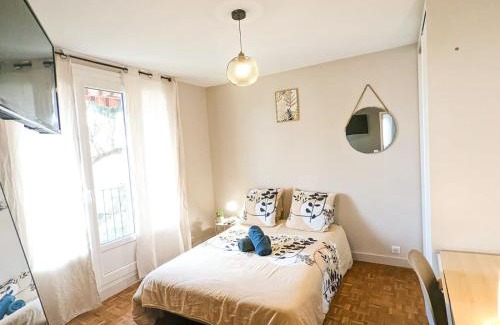 Pau Nord Apartamento | Cosy Myrtille Mûre - T5 - Grand appartement