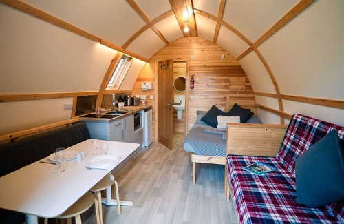 Forres Cabina | Estándar-Hot Tub-Cabaña-Baño con ducha