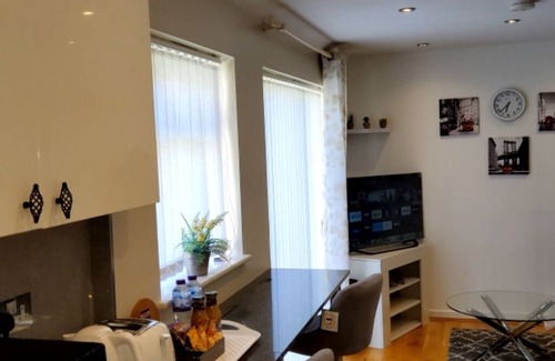 Luton Apartamento | Cosy Serene Garden 1 Bedroom FLAT. 1 min walk from Leagrave Station