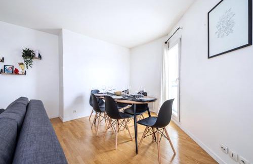 Saint-Ouen Apartamento | Cosy & Spacieux, Paris 10 min + Parking privé.