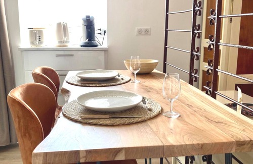 La Bernerie-en-Retz Apartamento | Cosy studio village and beach on foot