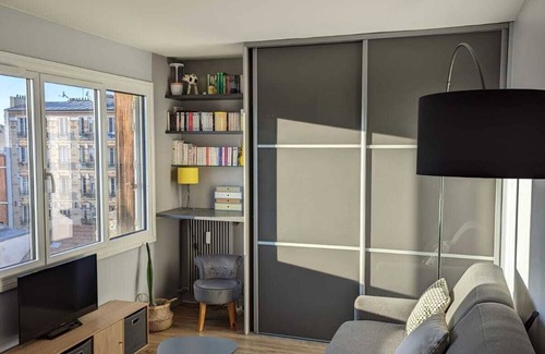 Epinettes Apartamento | Cosy studio just a stone's throw from Paris