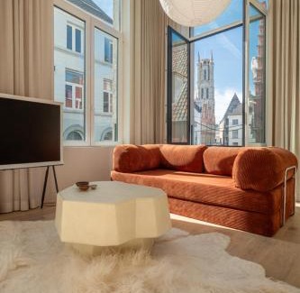 Ghent City Centre Apartamento | Cosy Studio with Spectacular View from the Rooftop