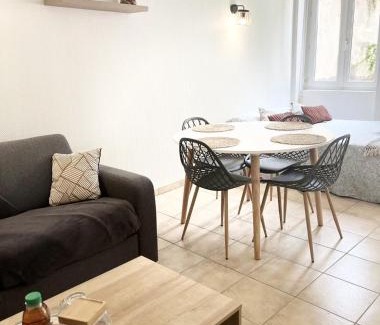 Marmande Apartamento | Cosy T1 30m2 avec cour en plein cœur de ville