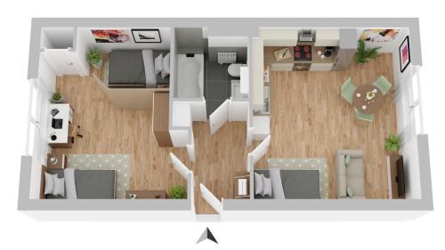 Hochschulviertel Apartamento | CosyHomes24 - Centrally with parking space - HA01