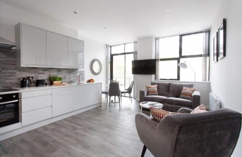Central Milton Keynes Apartamento | Cotels at 7Zero1 Serviced Apartments - Modern Apartments, Superfast Broadband, Free Parking, Centrally Located