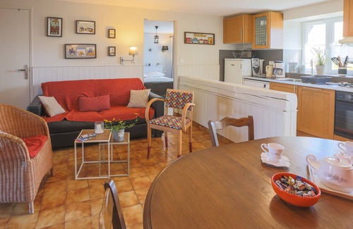 Cherrueix Cabaña | casa rural de 3 a 5 personas con piscina en la bahía de mont st michel a 300 m del mar
