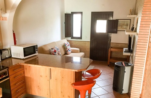 Aldeia de Brescos Cabaña | Casita de campo 'Casas Da Lagoa - T2 Sul' con jardín privado, balcón y Wi-Fi