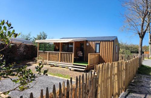 La Teste-de-Buch Chalet De Esquí | Cottage dans un camping 4 étoiles