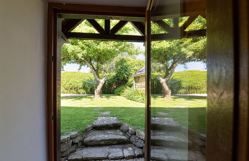 La Vraie-Croix Casa | Casita de campo 'Domaine De Lestroué - La Métairie' con piscina compartida, terraza privada y Wi-Fi