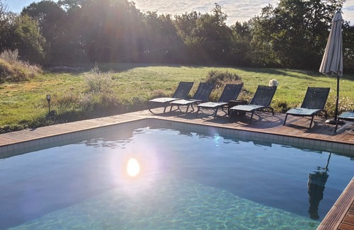 Serignac Cabaña | Cottage for 2 in the countryside with private spa