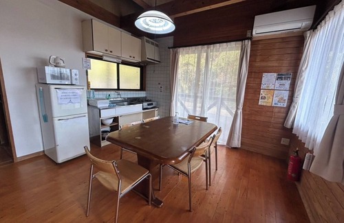 Miyazaki Cabaña | Cottage for up to 6 people Kitchen shower bedd / Miyazaki Miyazaki