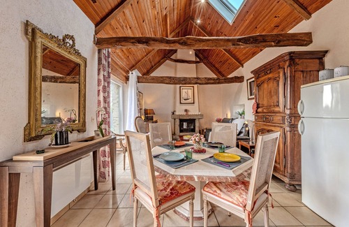 Guiclan Casa | Casita de campo 'Gîte Calme Avec Jardin Et Terrasse' con terraza privada, jardín privado y Wi-Fi