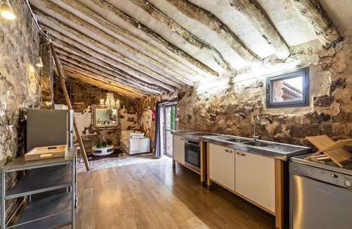 Fraga Cabaña | Casa en Fraga con Jardín y Chimenea