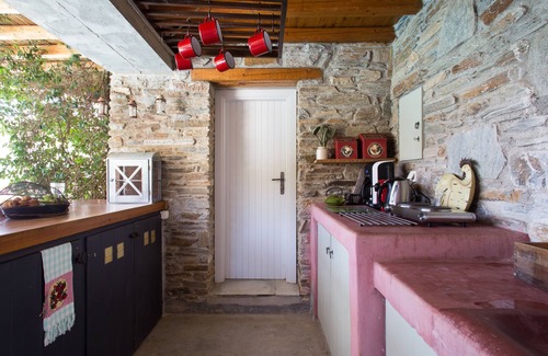 Andros Cabaña | Casa Rural en Vitali, Andros, Cyclades ΕΣΛ-1166K92001035001