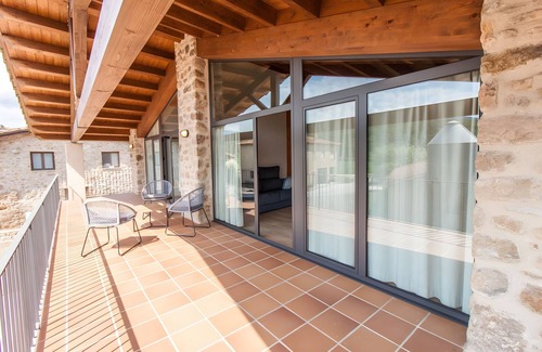 La Vall de Bianya Cabaña | Casita de campo 'La Cabanya Planella' con vistas a la montaña, terraza privada y Wi-Fi