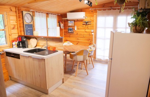 Dampierre-sur-Loire Cabaña | Rural-Baño Privado-Familiar-Vista a la Piscina-Le Petit Champigny