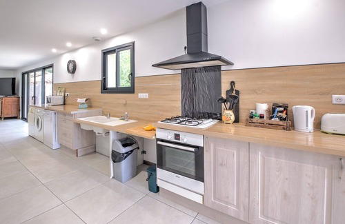 Saint-Remy Casa | Casita de campo 'Les Daims De Gardelac' con piscina privada, Wi-Fi y aire acondicionado