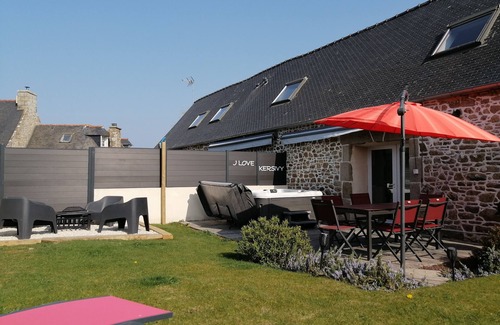 Trelevern Casa | COTTAGE LES KORRIGANS 3* SPA Privatif and SAUNA - 2 to 6 people.