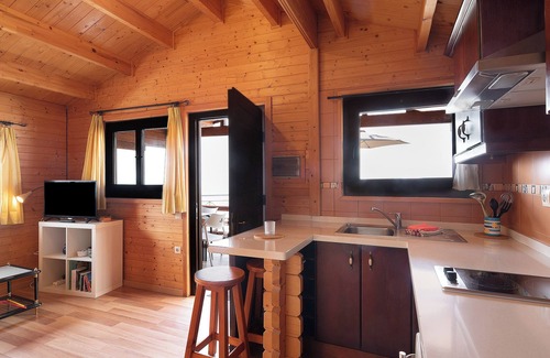 Puerto Naos Cabaña | Casita de campo 'Moijama 7' con vistas al mar, piscina compartida y Wi-Fi