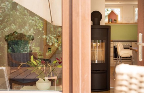 Lohmen Casa | Casa rural en el lago con chimenea